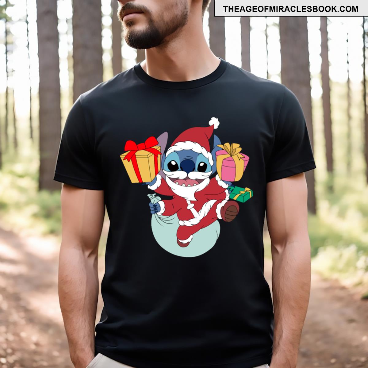 Merry Christmas Stitch T-shirt