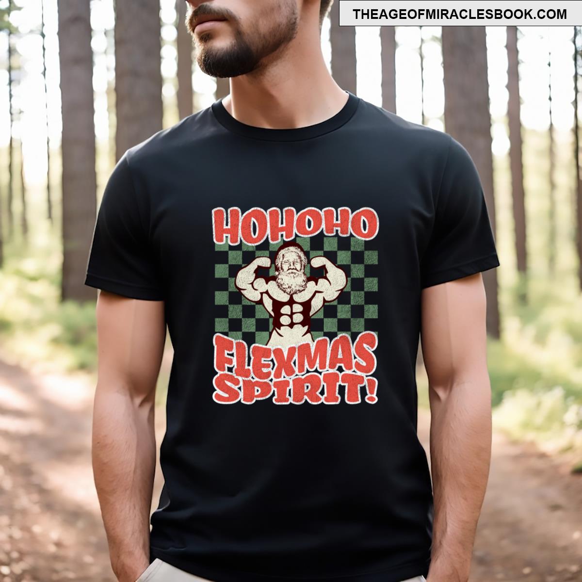 Christmas Gym Flex T-shirt