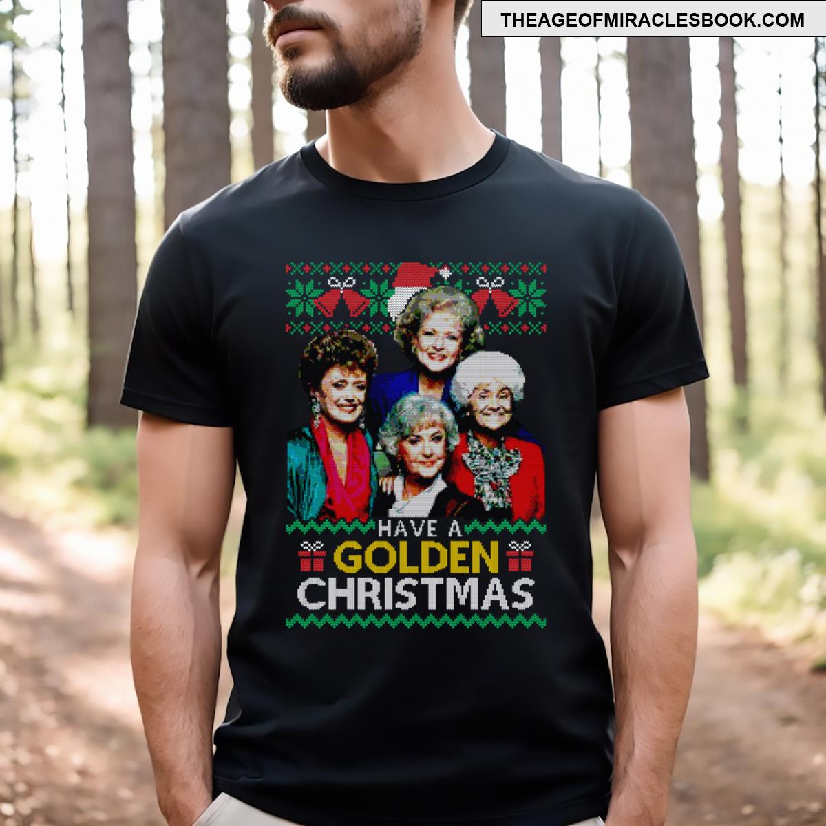 Golden Christmas T-shirt
