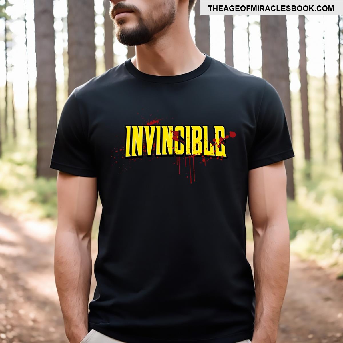 Invincible Blood Spatter T-shirt