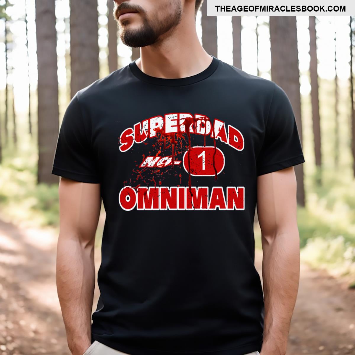 Superdad No 1 Omniman T-shirt