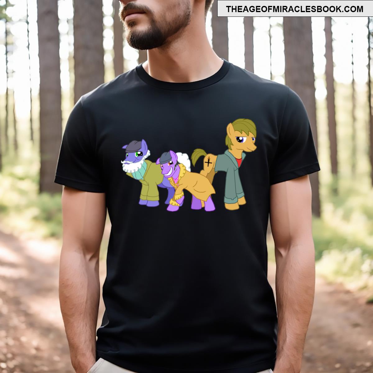Three Wise Men Cartoon Style T-shirt