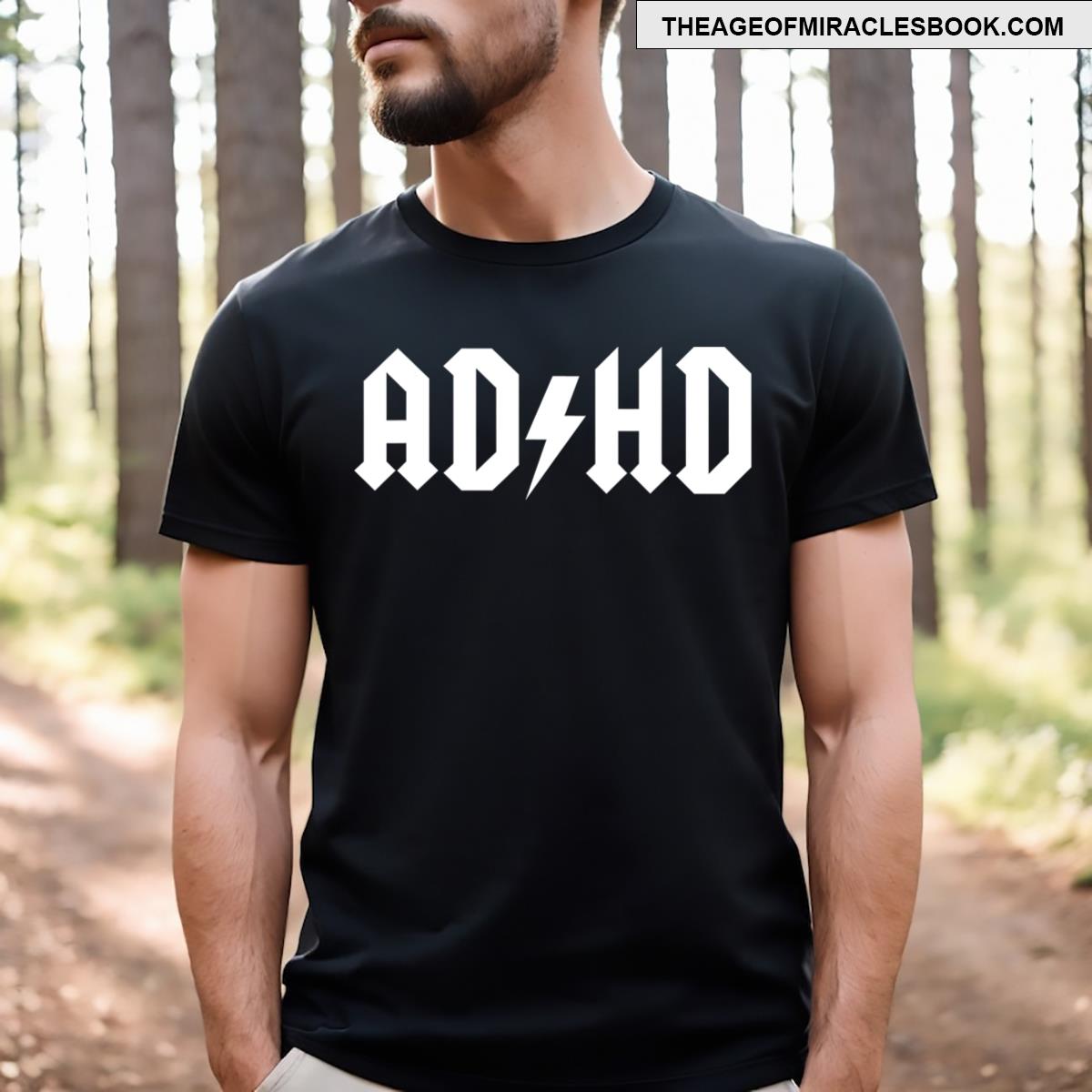 Adhd Squirrel Funny Adhd T-shirt
