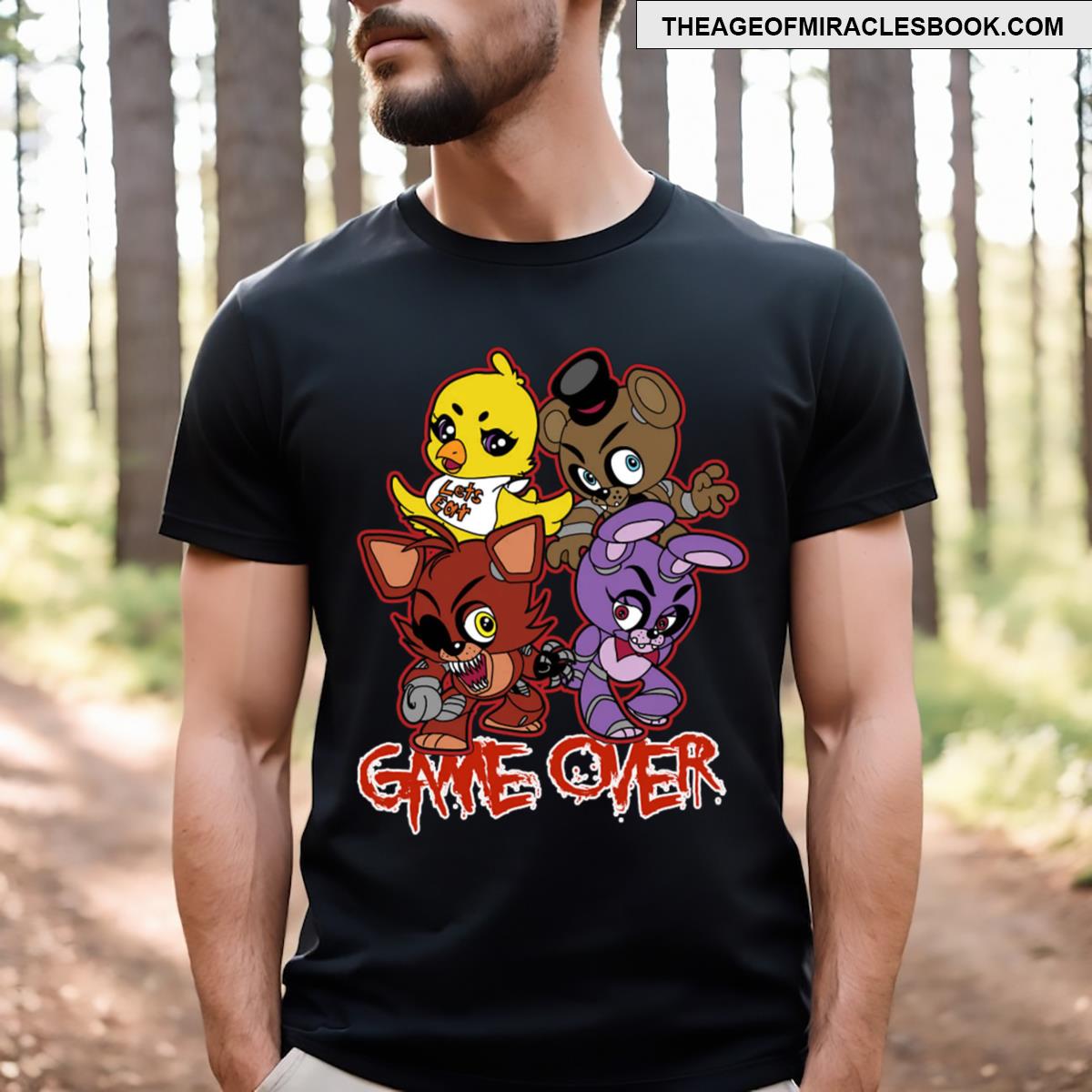 Five Nights Game Over T-shirt