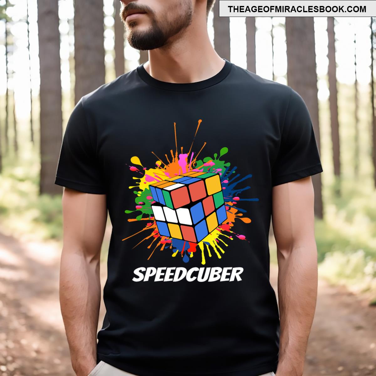 Funny Speed Cubing Puzzle T-shirt