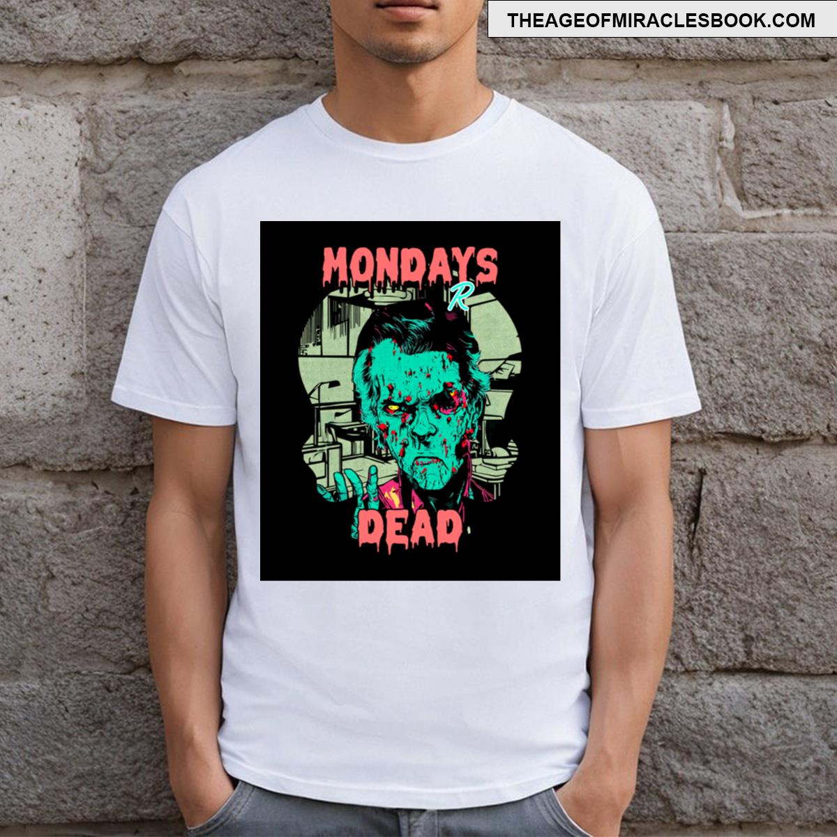 Mondays R Dead Zombie T-shirt