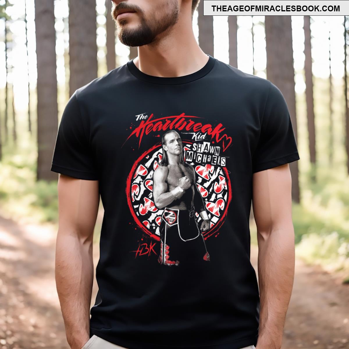 Shawn Michaels Heartbreak Kid T-shirt