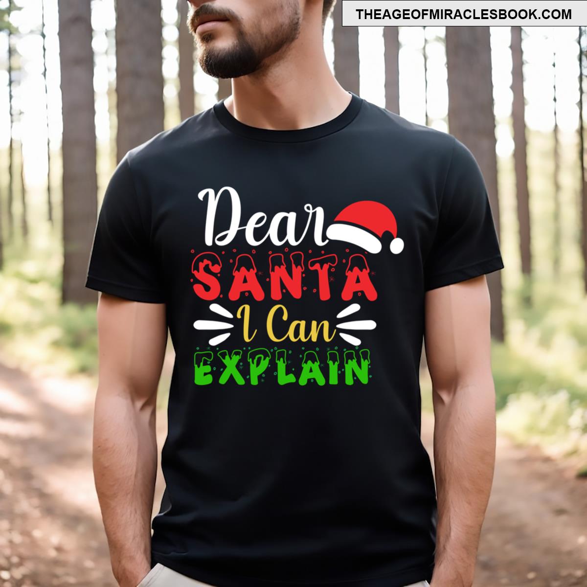Dear Santa I Can Explains Essential T-shirt