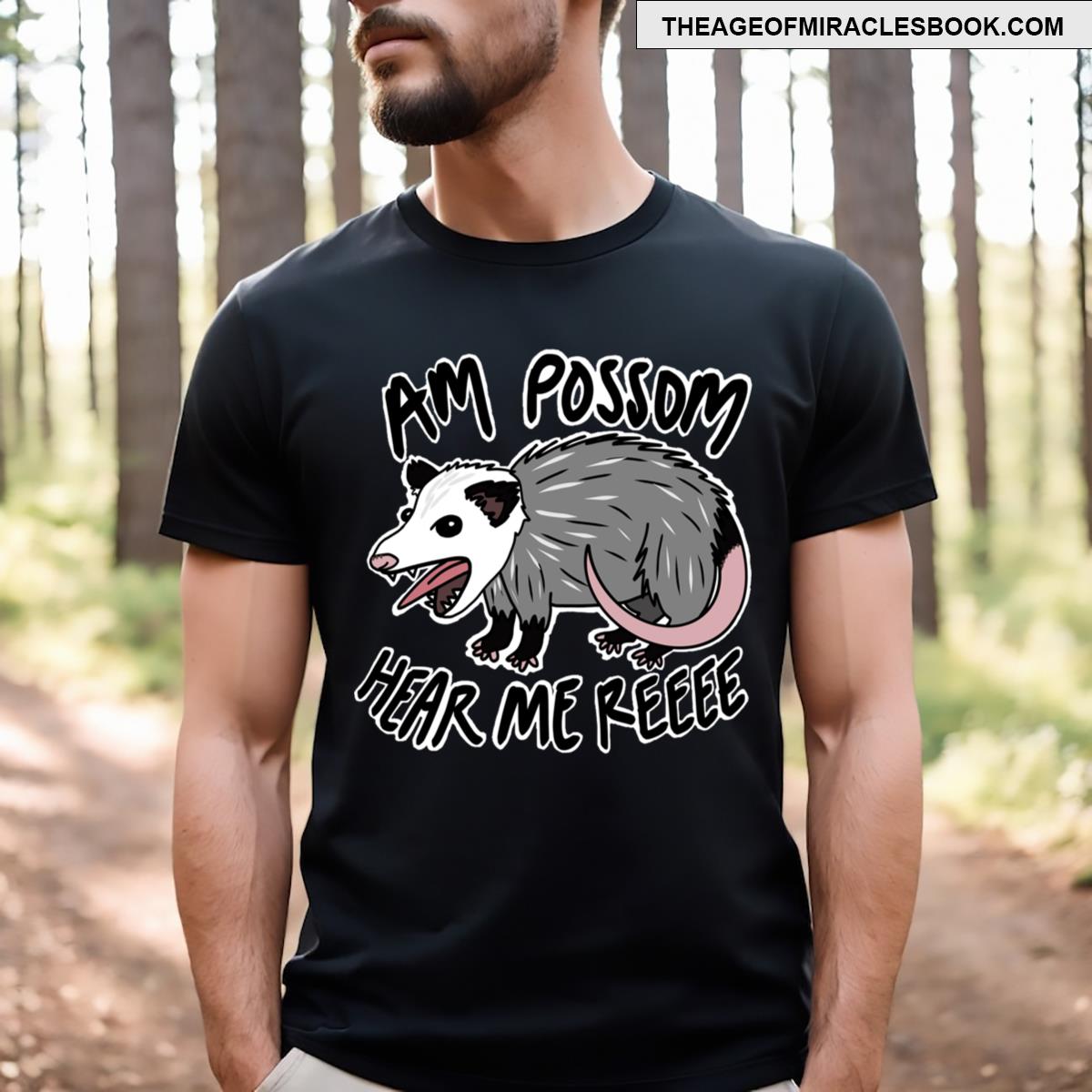 Possom Go Reeeeeeee T-shirt