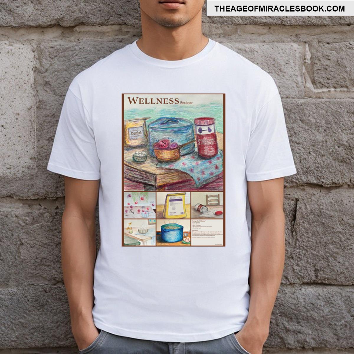 Wellness Poster Scoop T-shirt