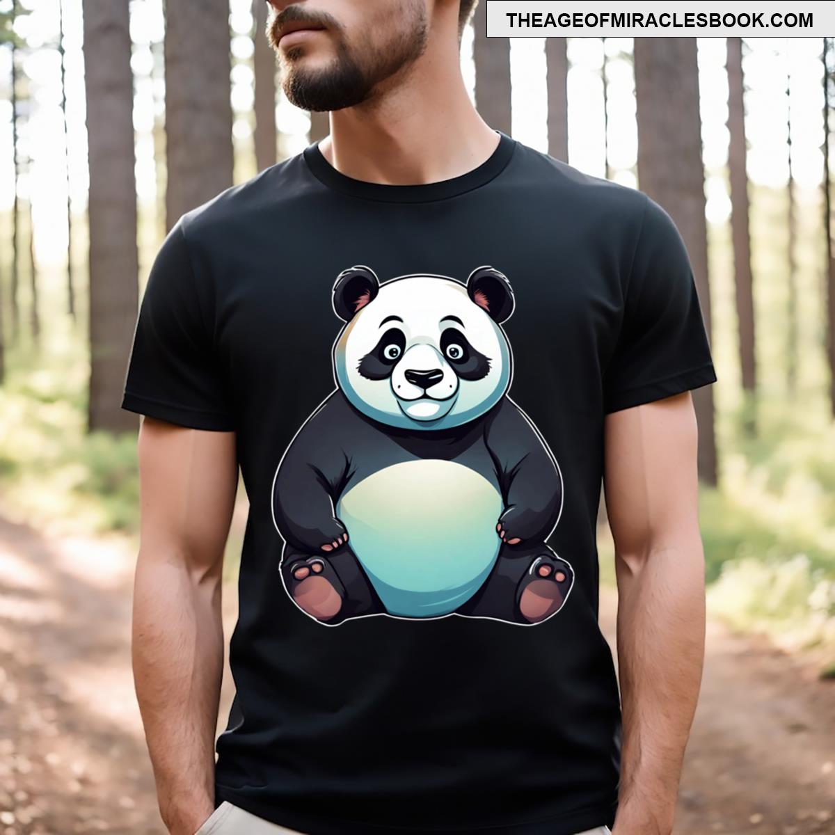 Funny Fat Panda T-shirt