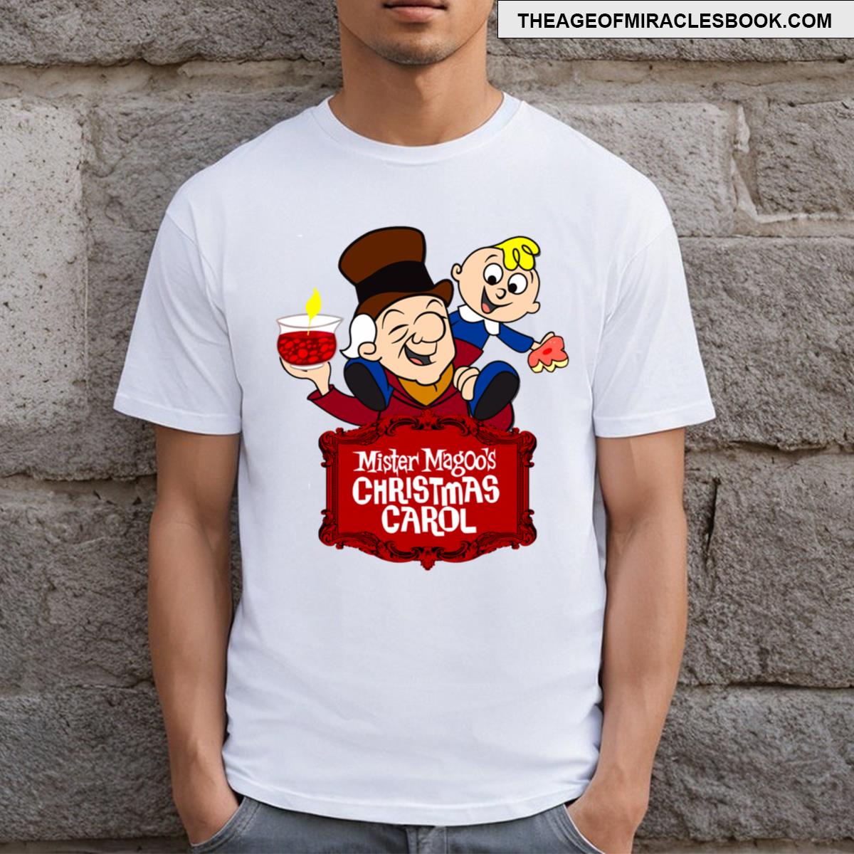 Scrooge And Tiny Tim Magoo T-shirt