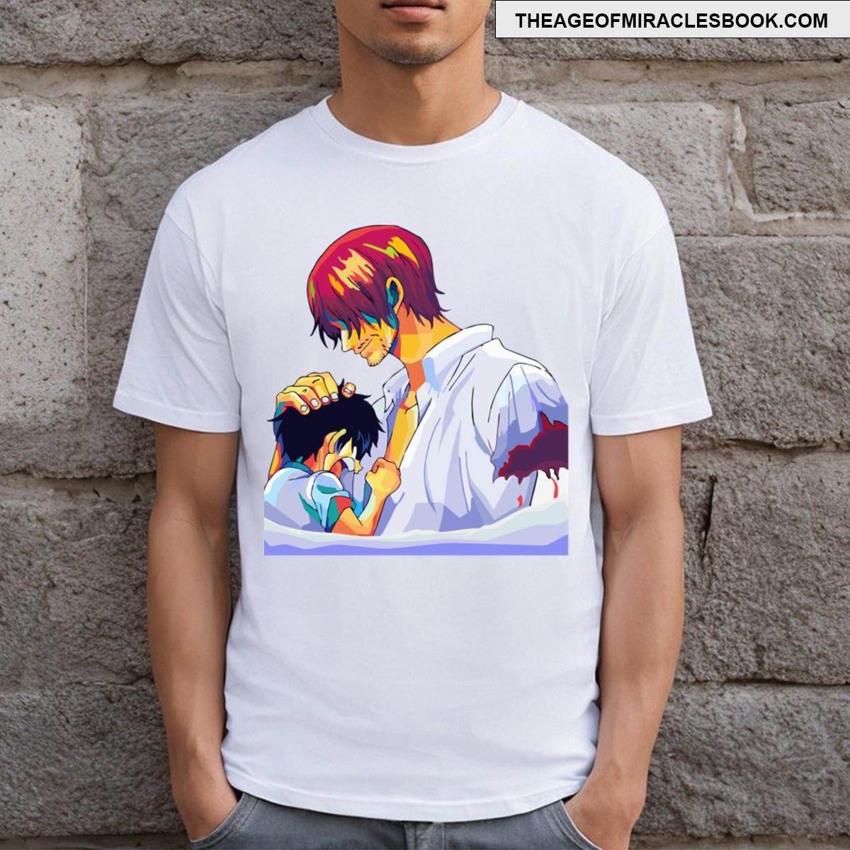Shanks Help Luffy One Piece T-shirt