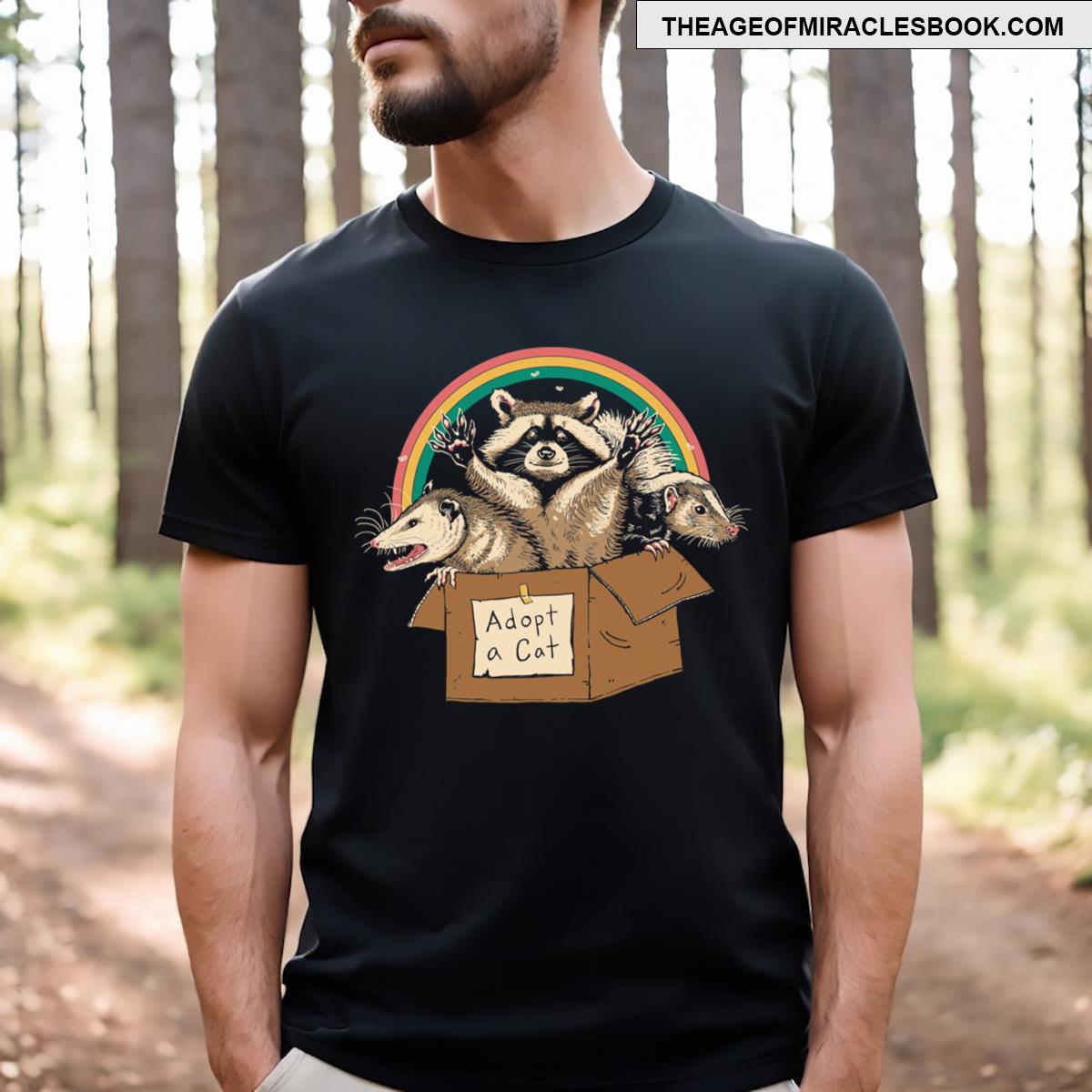 Adopt Forbidden Cats T-shirt
