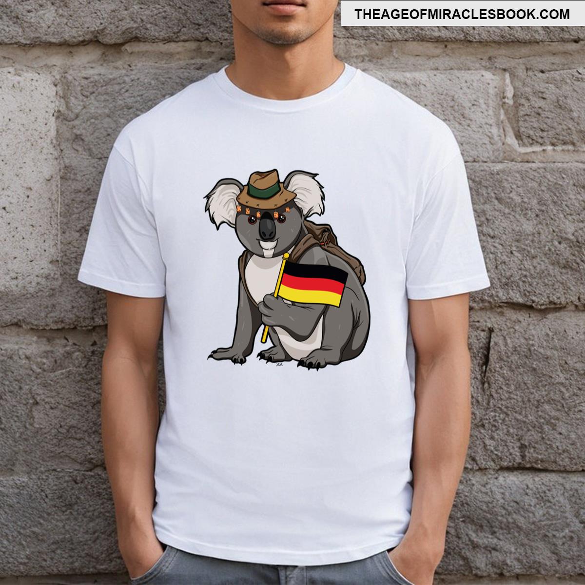 Aussie Moz In Germany T-shirt