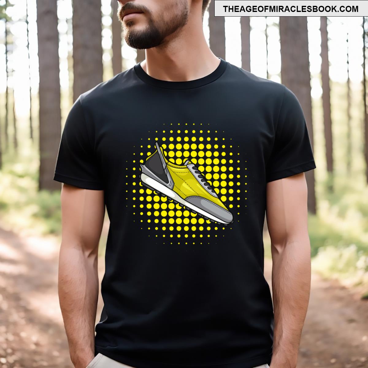 Daybrek Bright Citron Sneaker T-shirt
