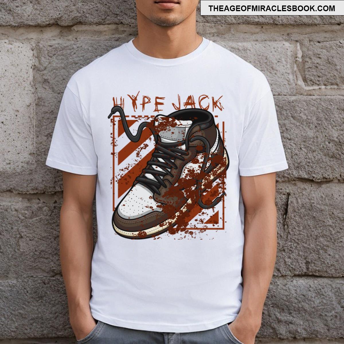 Hypebeast Scot Sneaker T-shirt