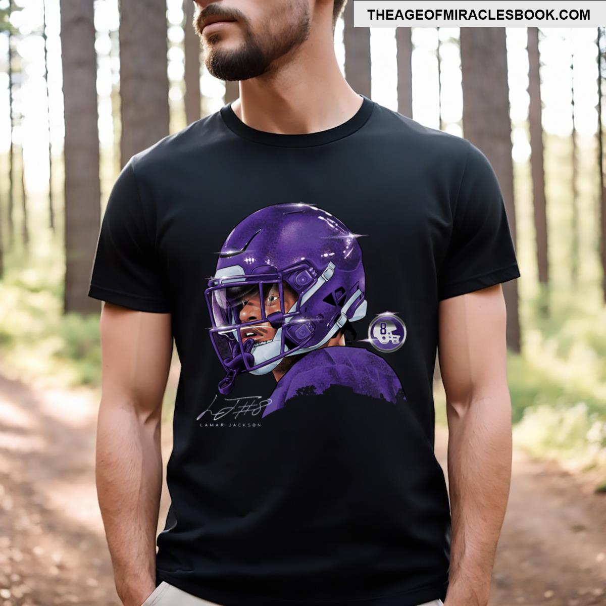 Lamar Baltimore Platinum T-shirt