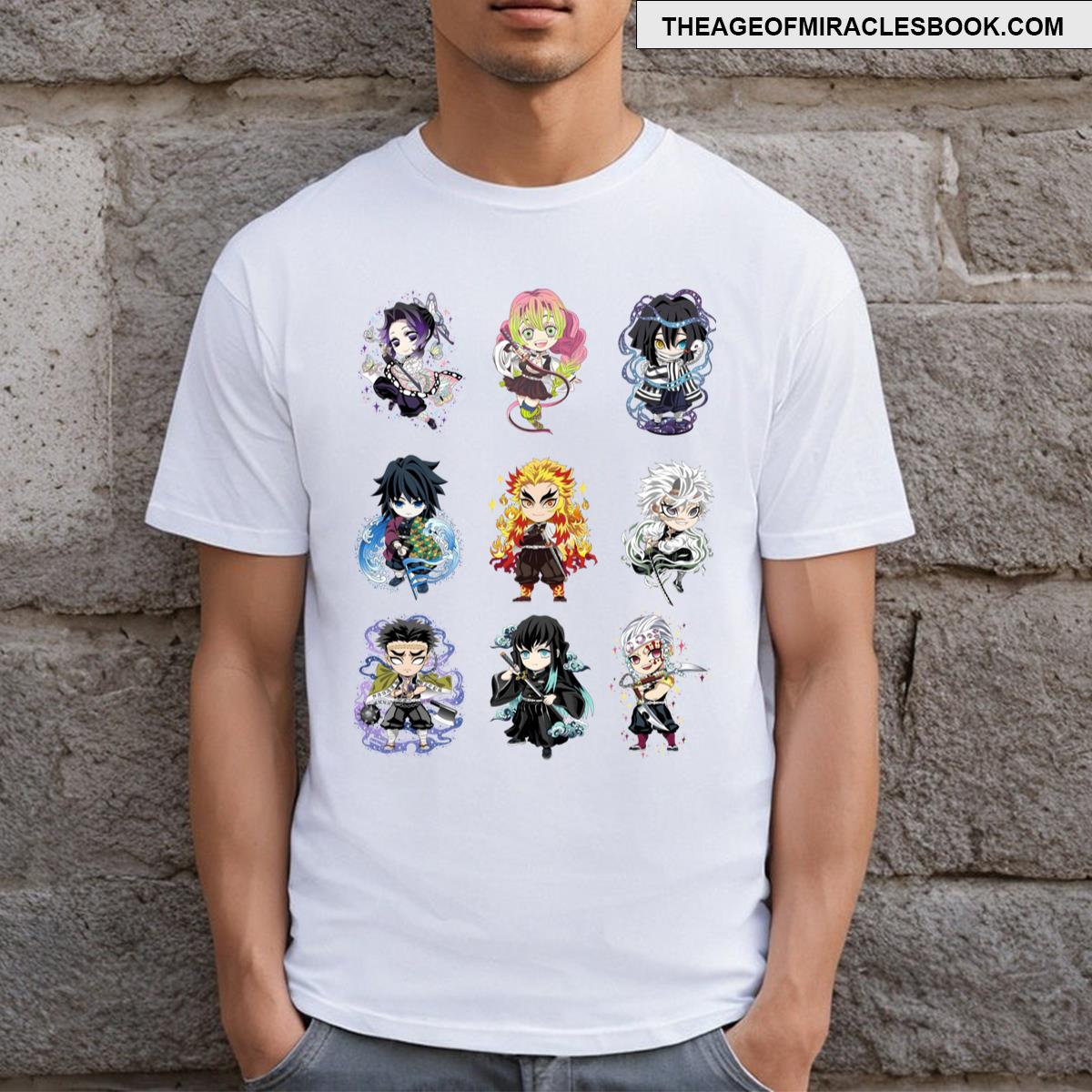 Chibi 9 Pillars T-shirt