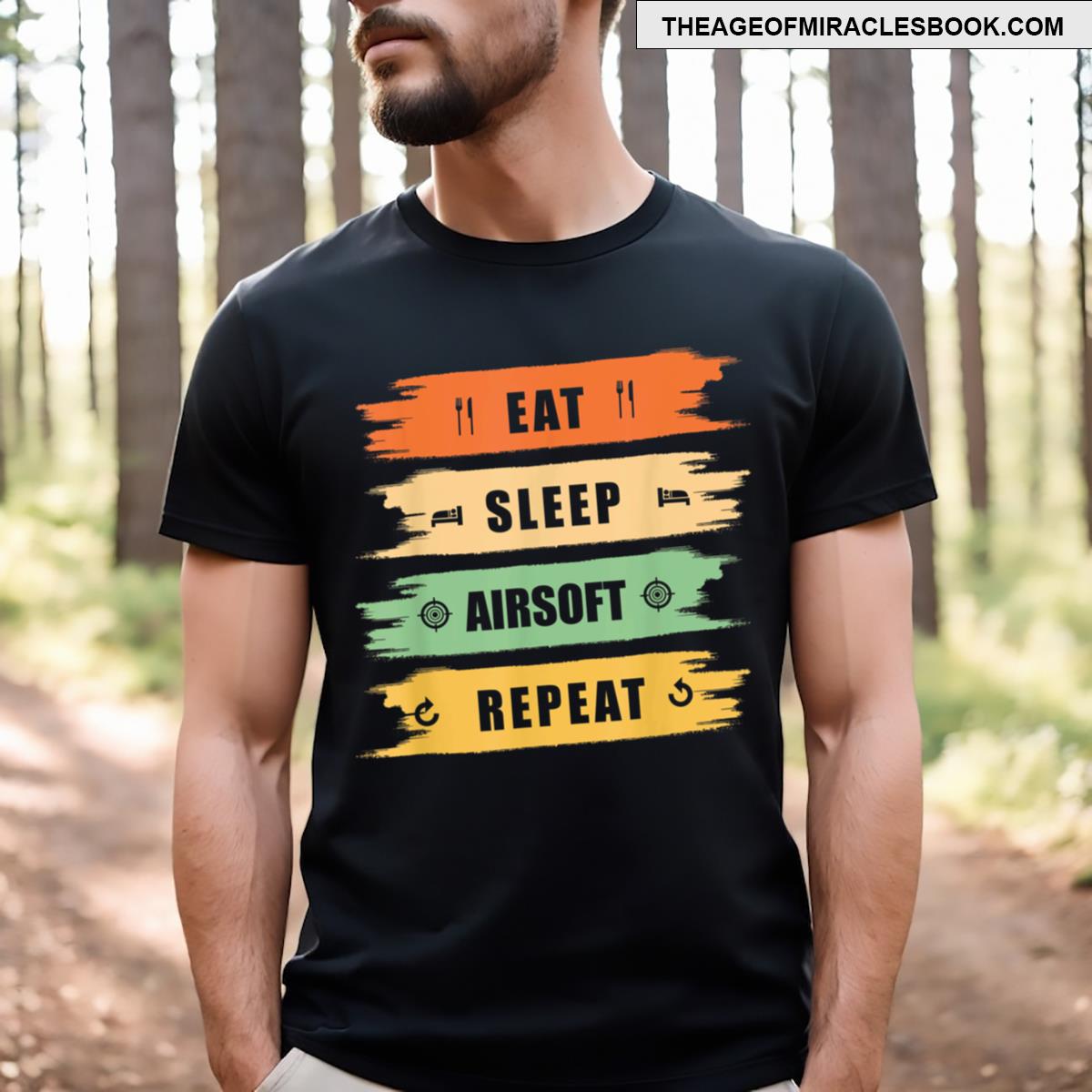 Eat Sleep Excel Repeat Funny Excel T-shirt