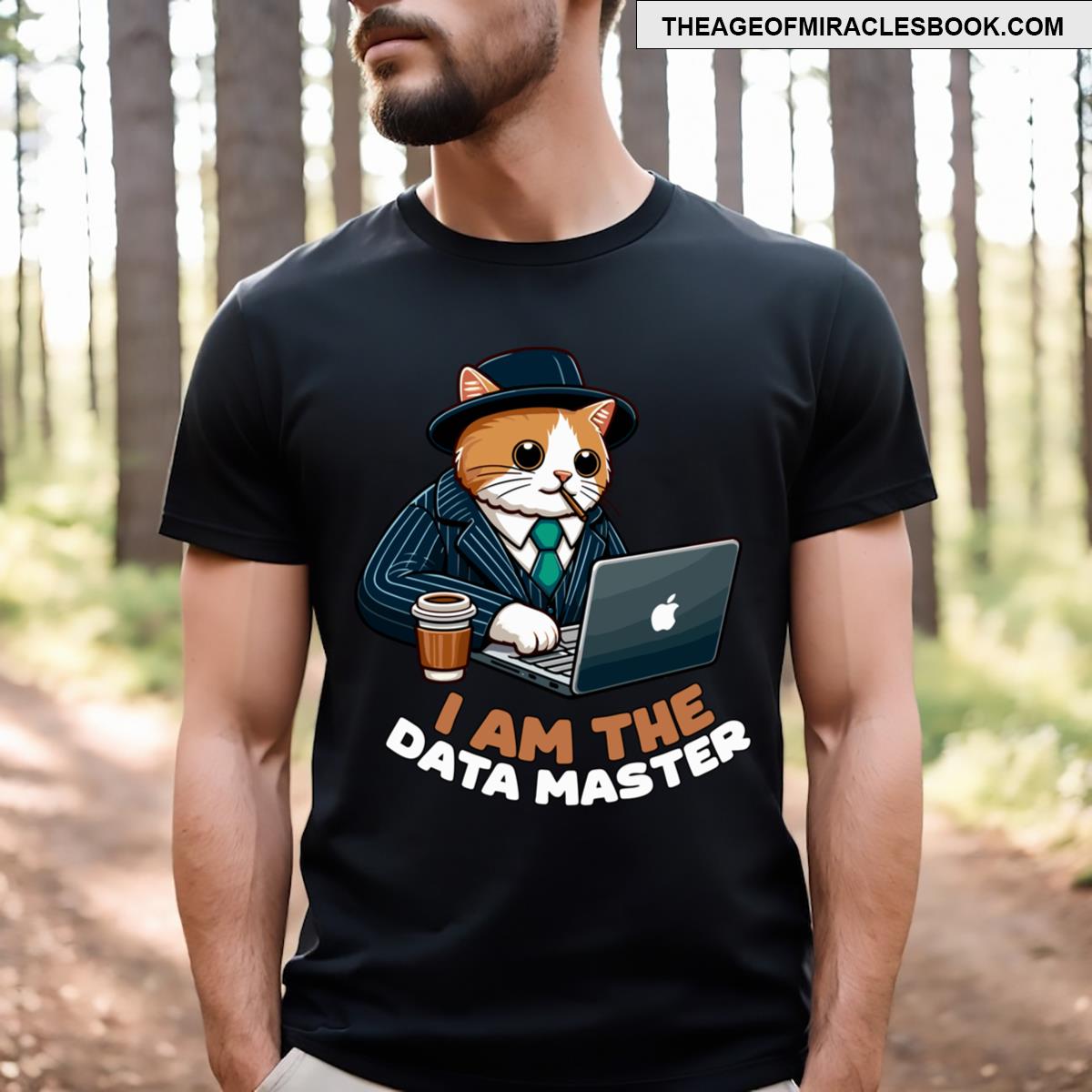 Funny Data Cat For Cat Lover T-shirt
