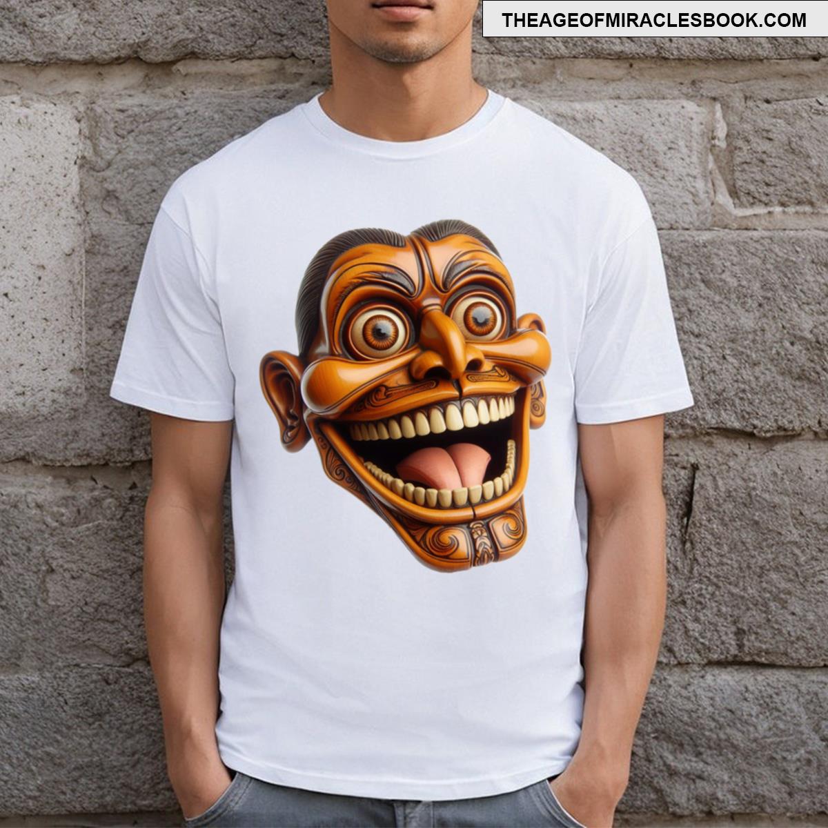Funny Puppet Head T-shirt
