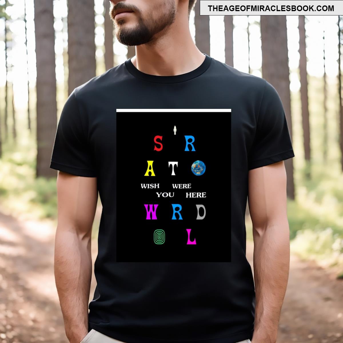 Travis Scott Astro World Graphic T-shirt
