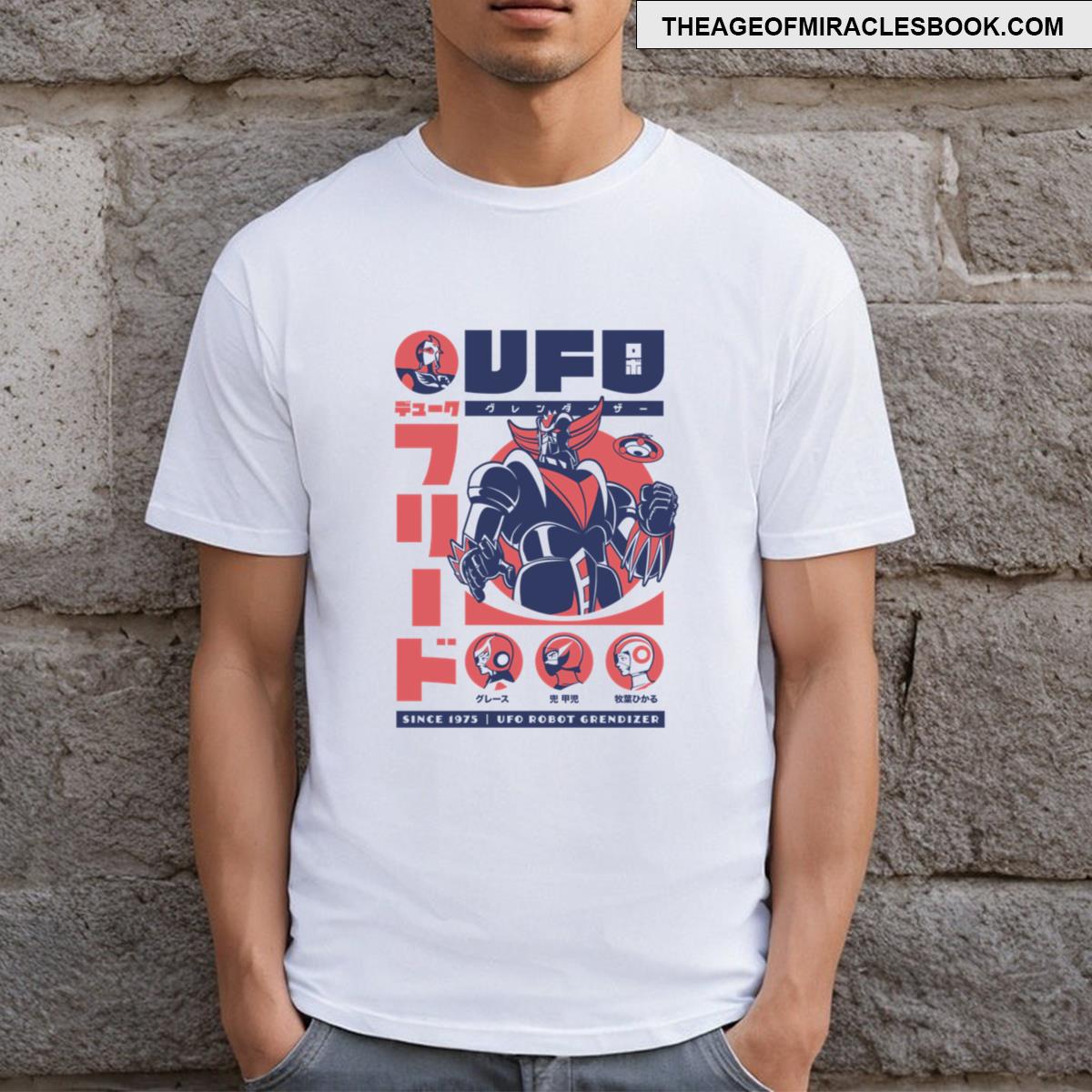 326 Retro Grendizer T-shirt