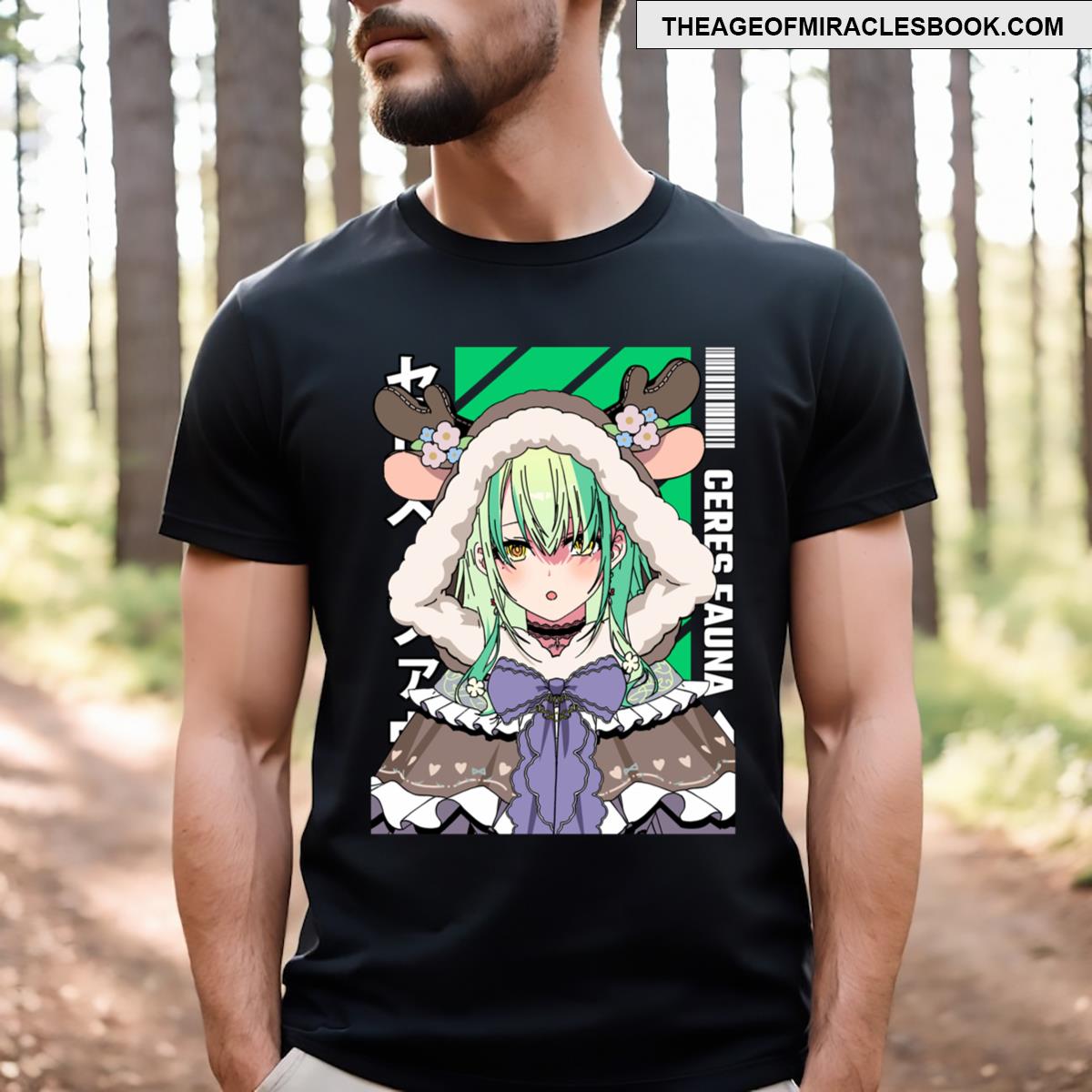 Ceres Fauna With Deer T-shirt