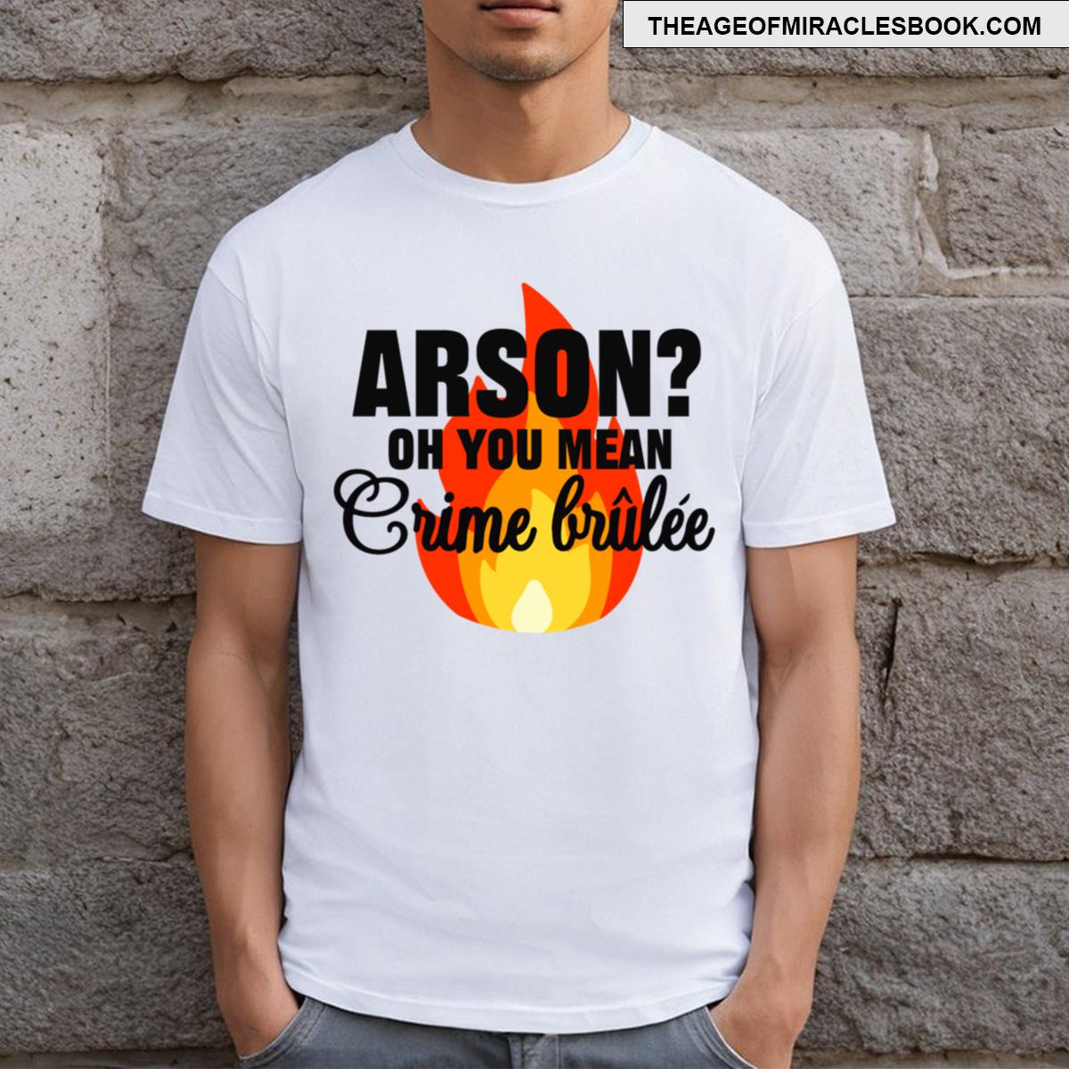 Crime Brulee T-shirt