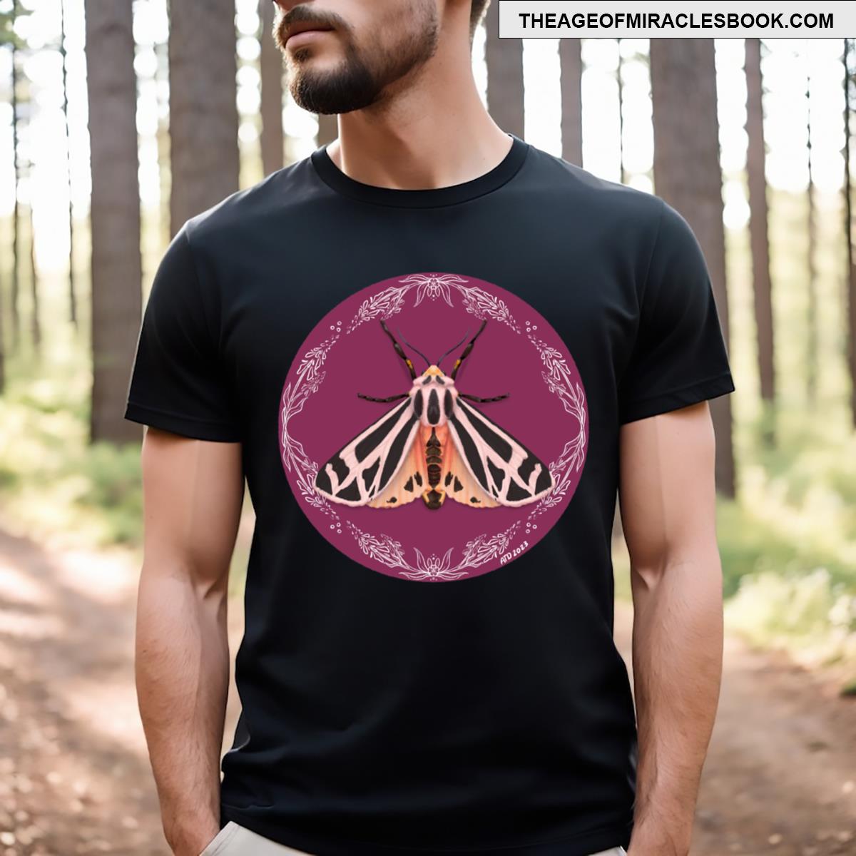 Harnessed Tiger Moth T-shirt