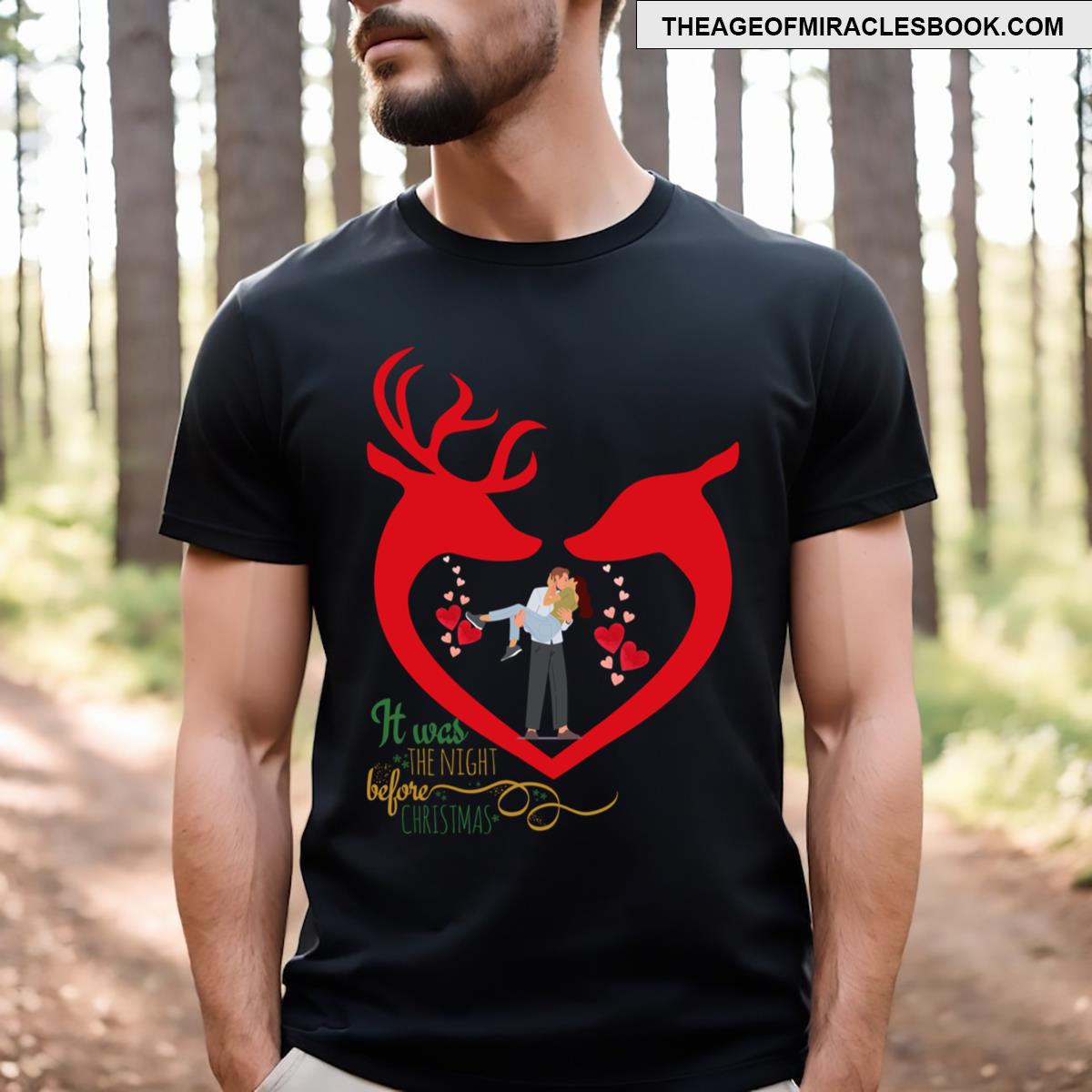 It Was The Night Before Christmas T-shirt