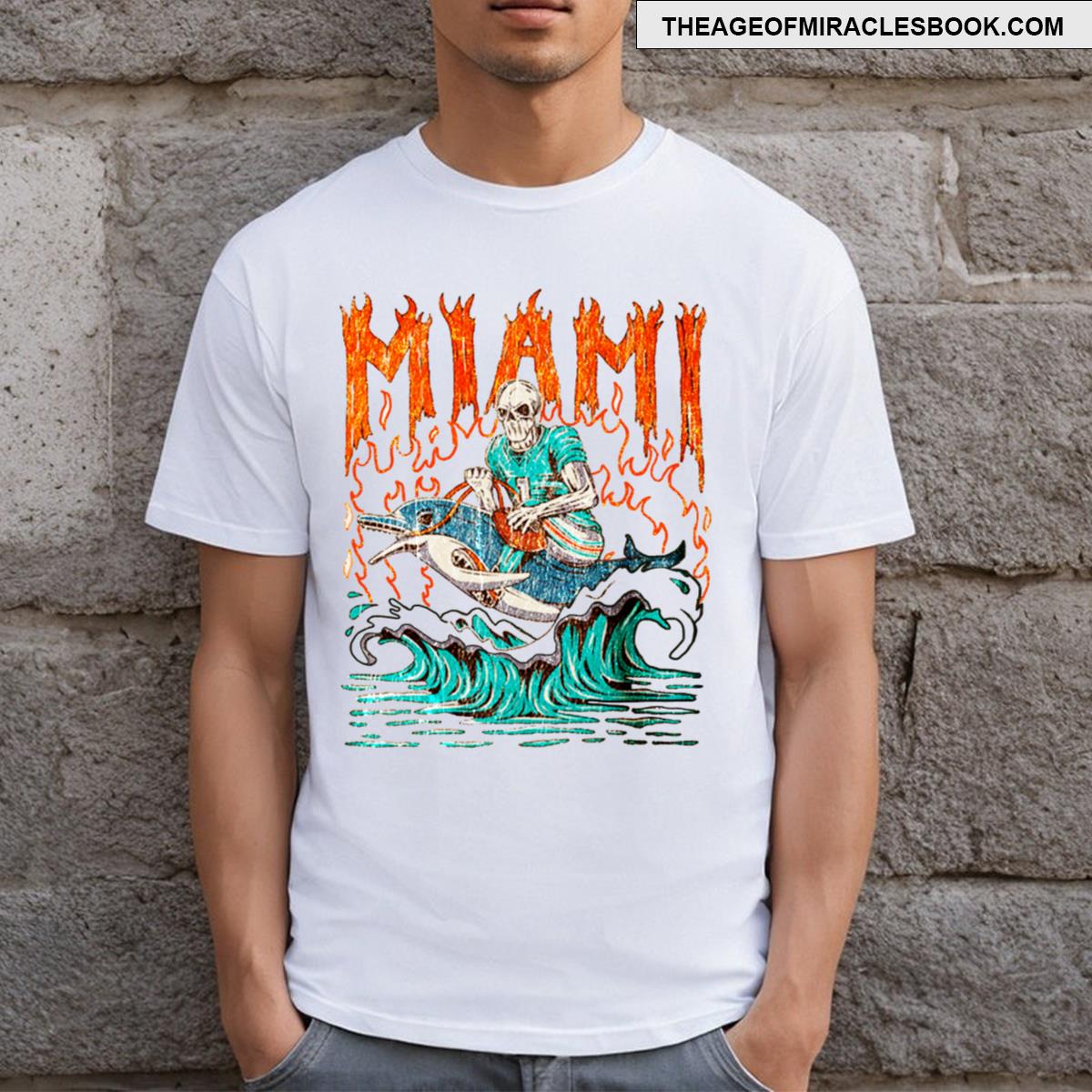Retro Miami Dolphins Funny T-shirt