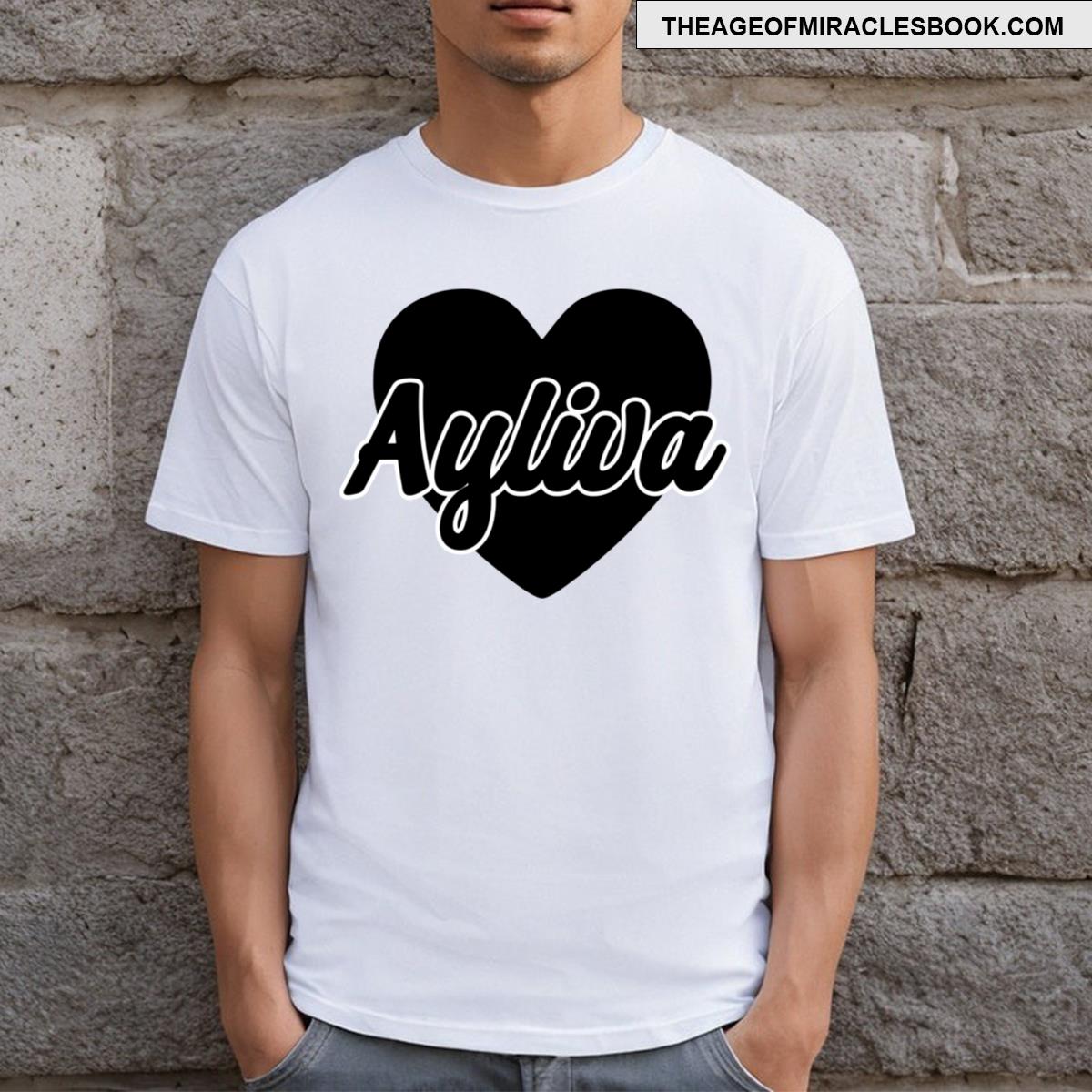 Ayliva Black Heart T-shirt