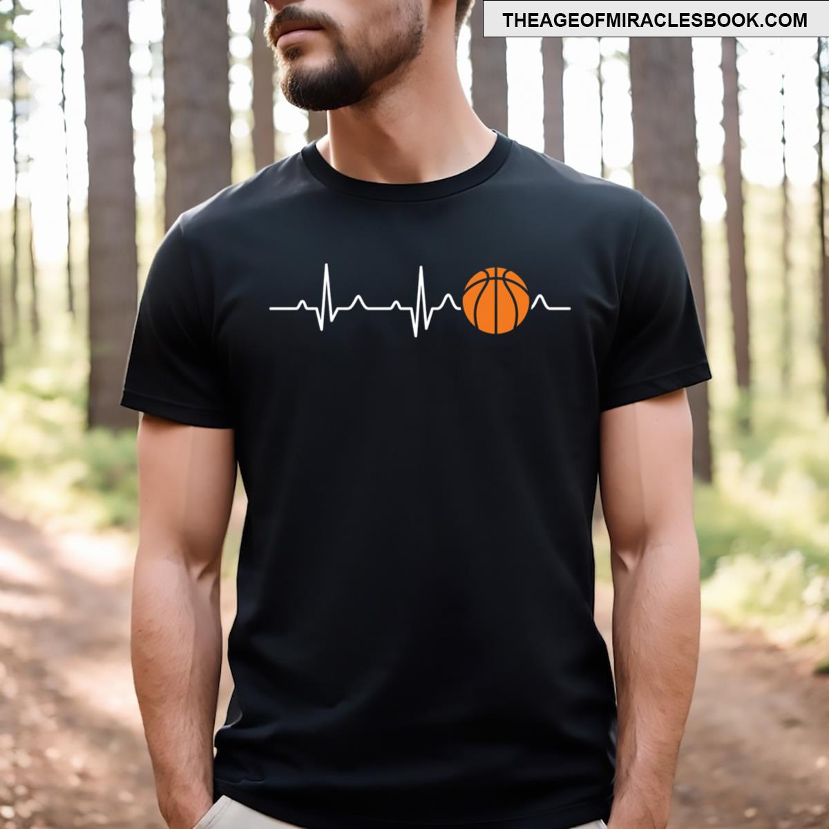 Basketball Heartbeat Essential T-shirt