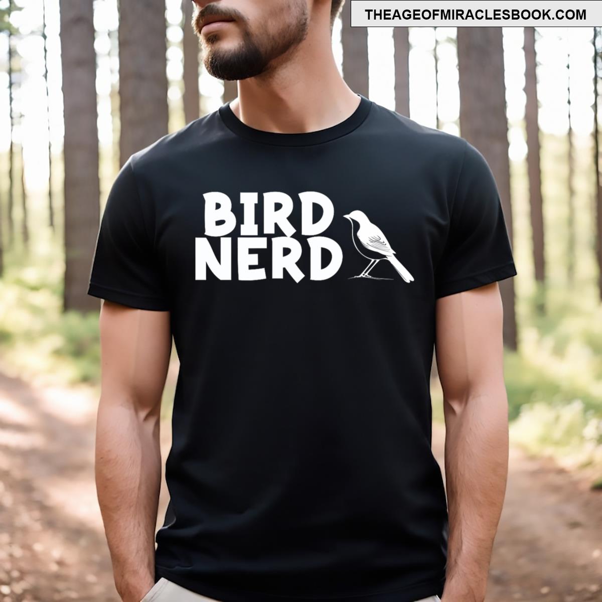 Bird Nerd Birdwatching Bird Lovers Apparel T-shirt