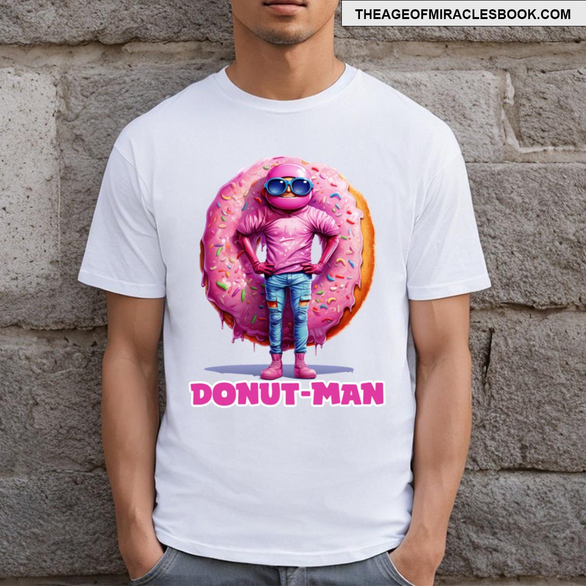 Donut Man Sweet Superhero Essential T-shirt