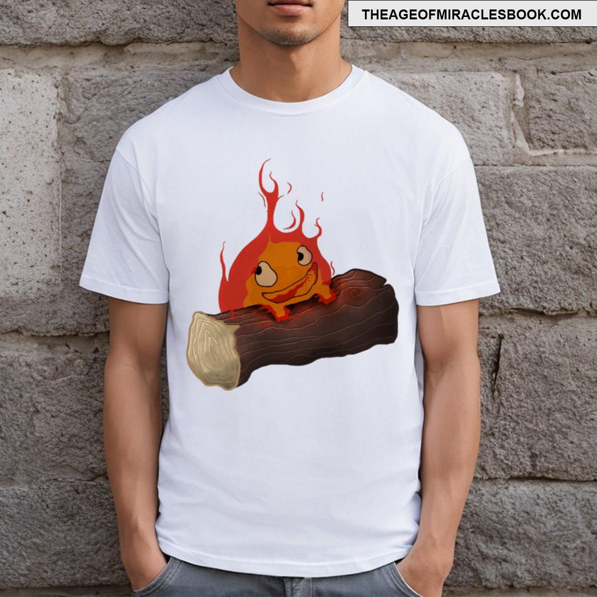 Studio Ghibli Calcifer T-shirt
