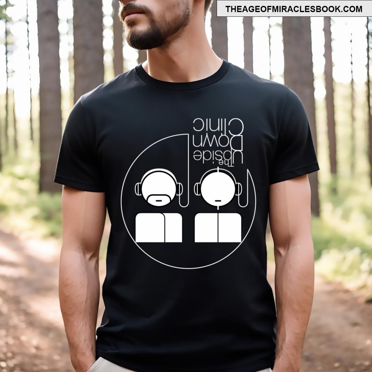 The Upside Down Clinic Dark Logo T-shirt