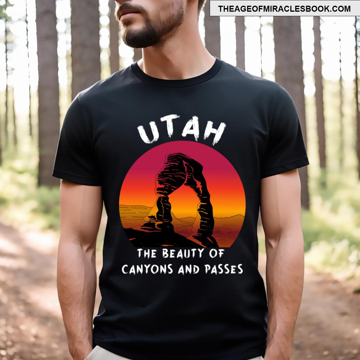 Utah Sunset Serenity T-shirt