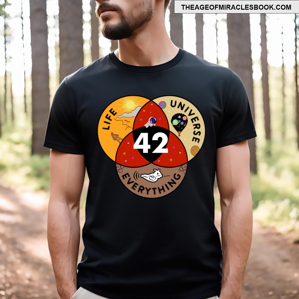 42 Life Universe Everything T-shirt