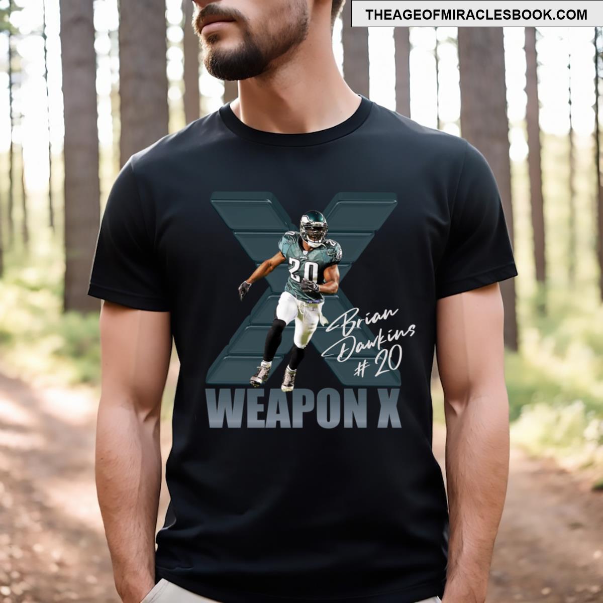 Brian Dawkins Weapon X T-shirt