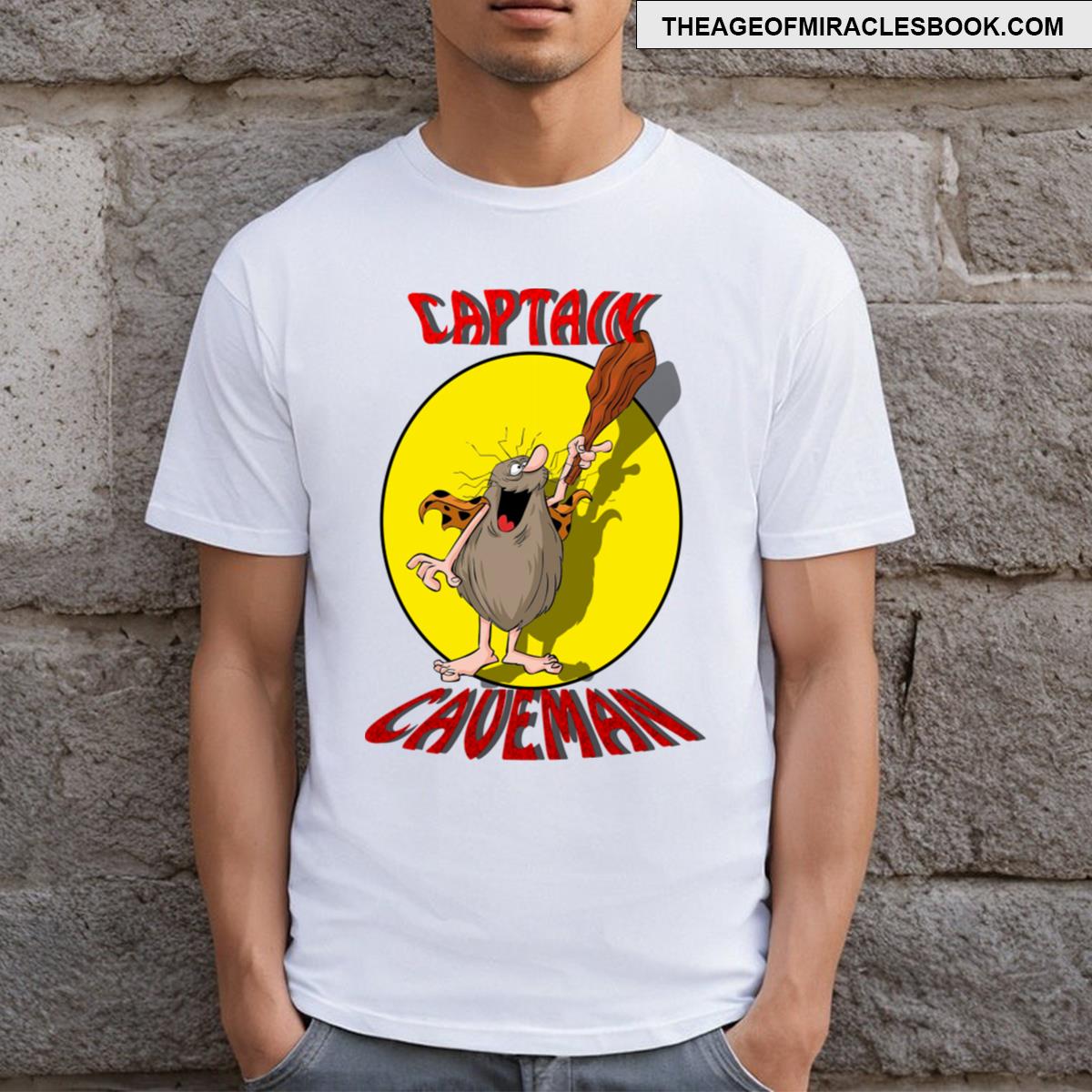 Captain Caveman T-shirt