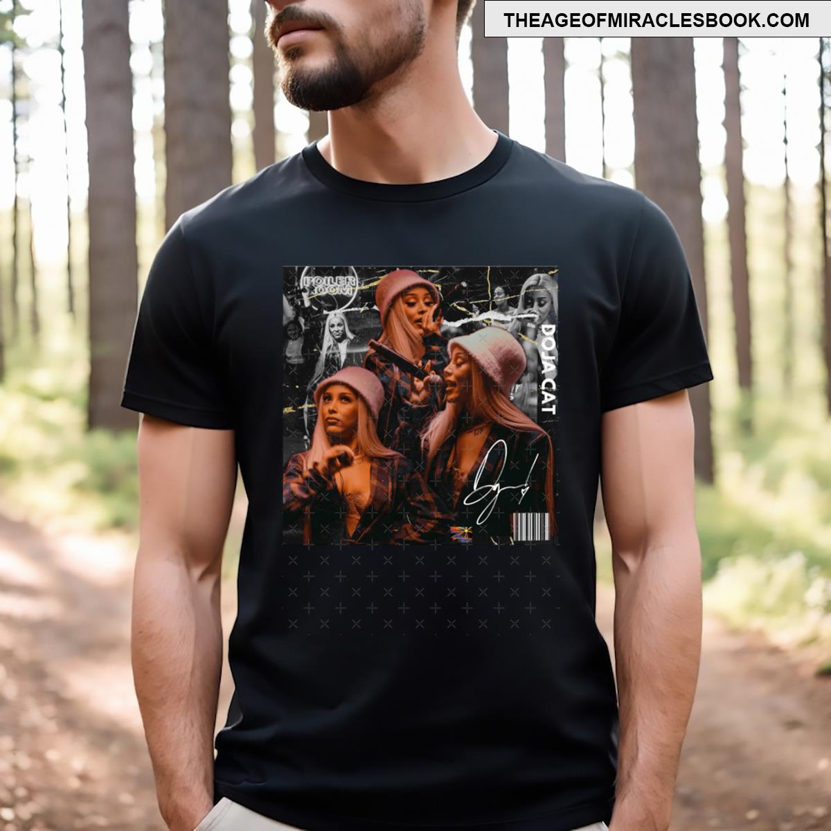 Ddoojaccat In Digital Splendor T-shirt