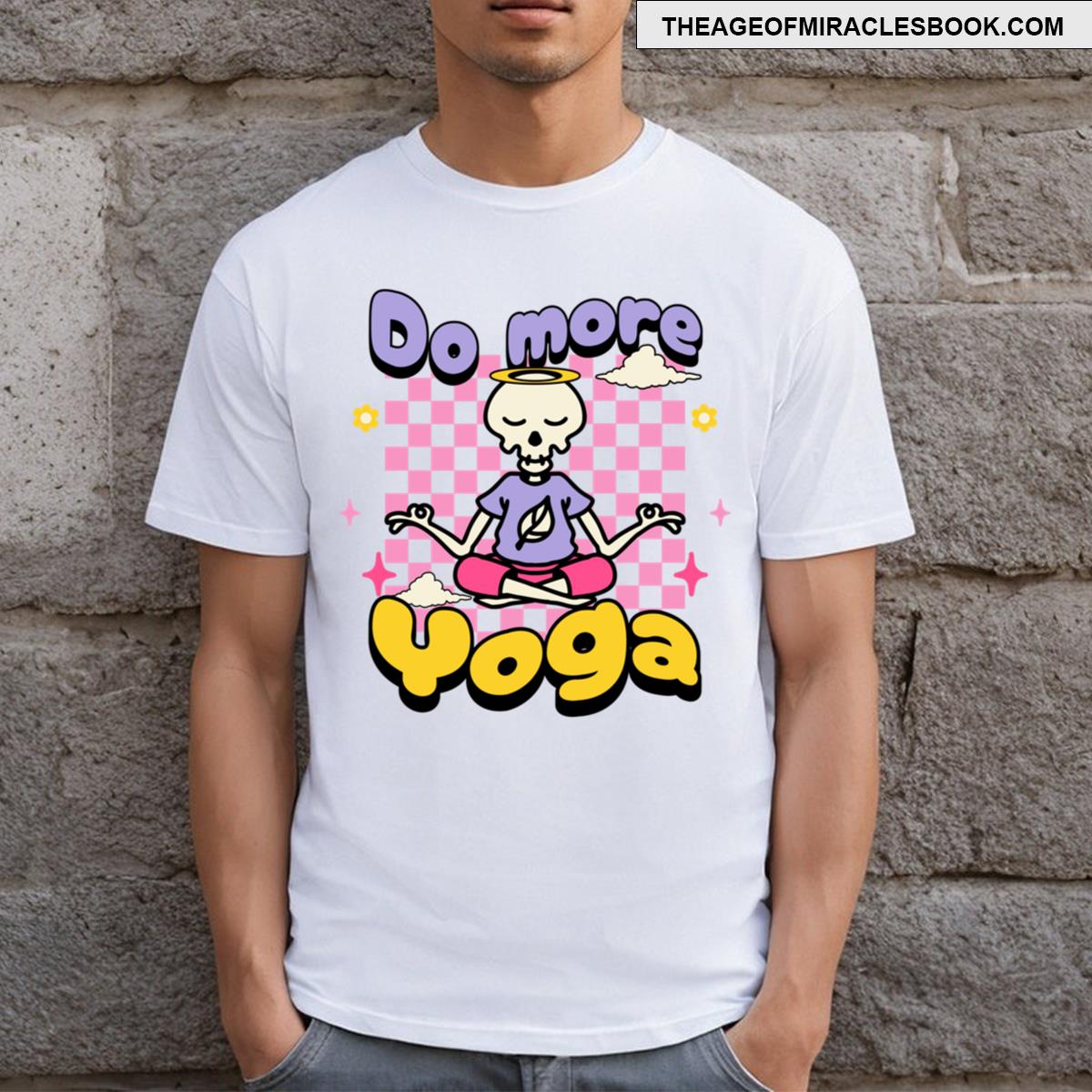 Do More Yoga Skeleton T-shirt