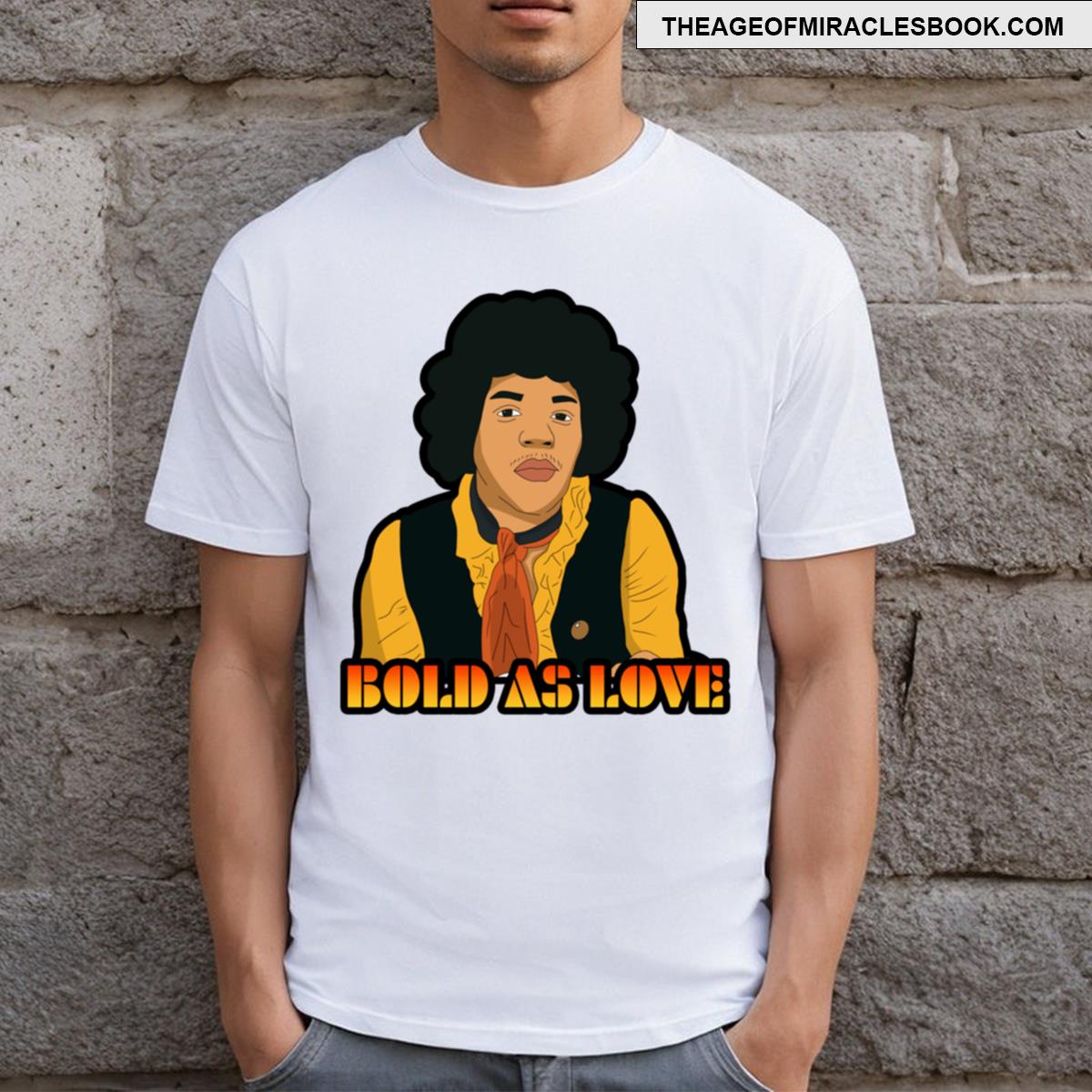 Hendrix Bold As Love! T-shirt