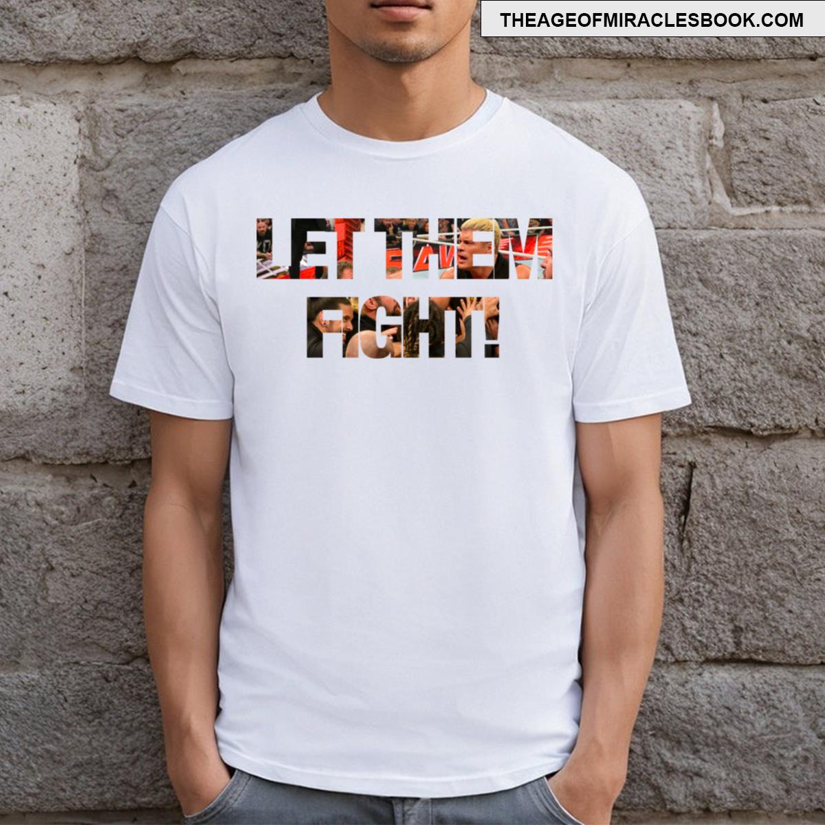 Let Them Fight! Security Variant T-shirt