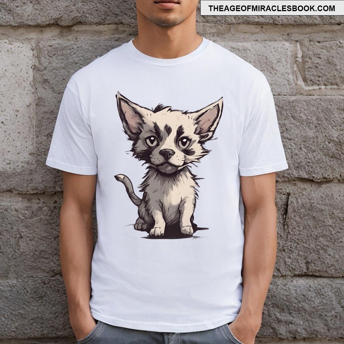 Stinky Boy Puppy Cat T-shirt