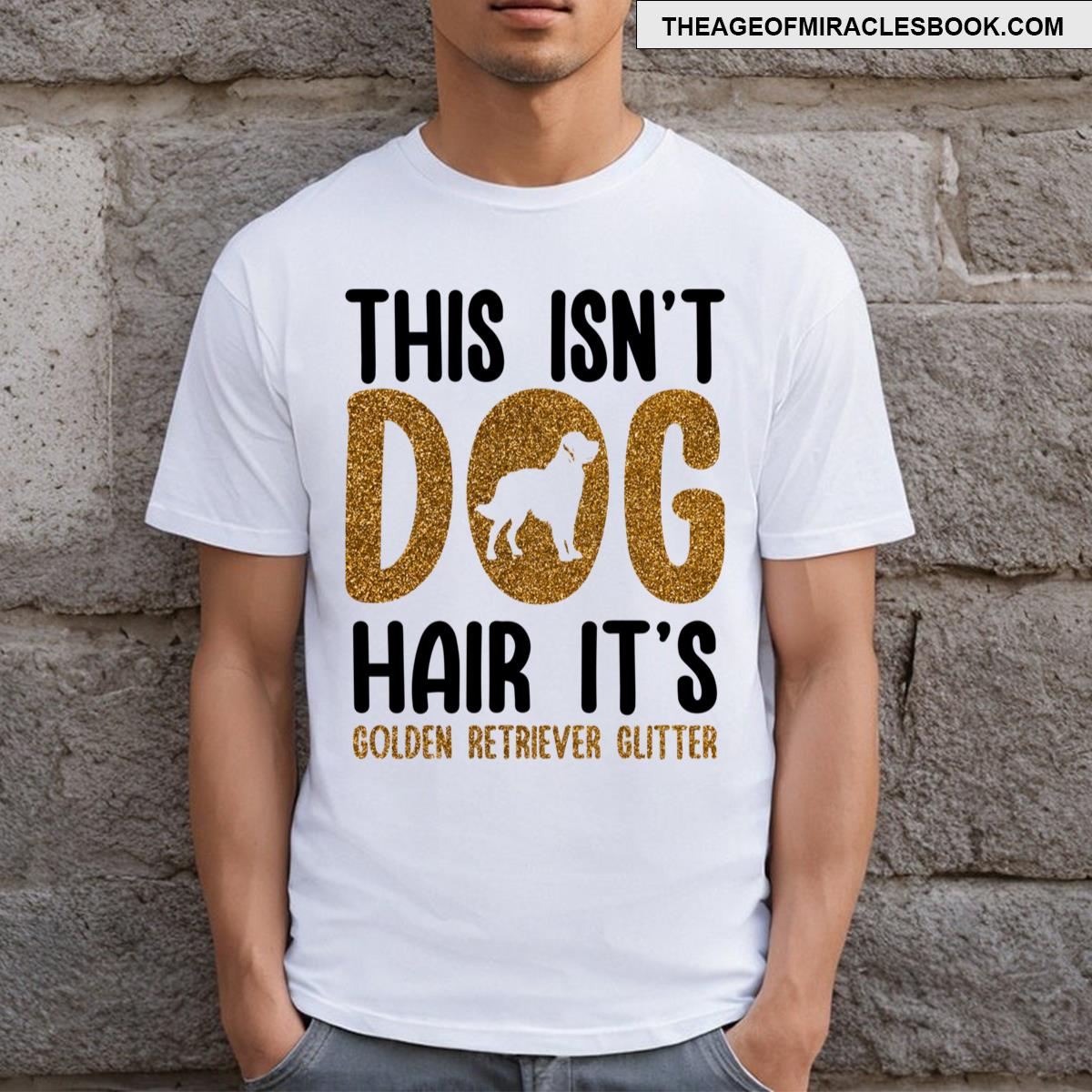 Golden Retriever Glitter Essential T-shirt