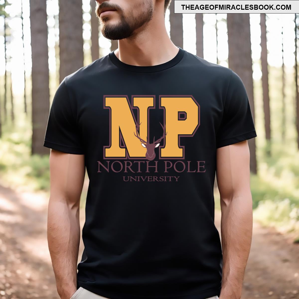 N P North Pole University Essential T-shirt